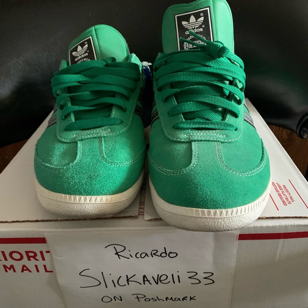 USED ADIDAS ORIGINALS MEN'S SAMBA SIZE 10.5